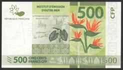 French Polynesia 500 Francs 2014
P# 5; № 070558 F 7; UNC