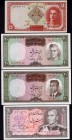 Iran Lot of 4 Banknotes 1944 - 1979
20 Rials 1974 - 1979 (ND), 20 Rials 1965 (ND), 20 Rials 1969 (ND), 5 Rials 1944 (ND)