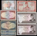 Pakistan Lot of 8 Banknotes
Different Dates & Denominations; Better Pieces Included