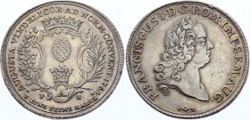 German States Augsburg Thaler 1765 FAH
Dav. 1930, KM# 184. Franz I. Silver, XF, nice patina.
