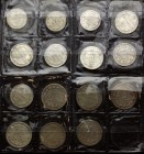 Russia Lot of 15 Silver Coins 1870 - 1906
10 15 20 Kopeks 1870 - 1906; Silver
