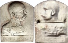 Austria Commemorative Silver Badge Franz Joseph I 50 Years of Reign 1848 - 1898
Silver, 37x49mm. Great condition. Rare. Exists in silver and gold.