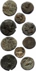 Ancient World Ancient Greece, Lot of 5 Pieces Bronze 400 - 200 B.C.
Ancient Greece, lot of 5 pieces bronze