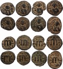 Ancient World Bizantium Lot of 8 Pieces Bronze 450 - 650 A.D.
Bizantium. lot of 8 pieces bronze