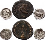 Ancient World Lot of Two Drachm of Indo-greek Kingdom and Follis Maximillian 180 - 120 B.C.
Lot of two drachm of Indo-greek kingdom and follis Maximi...