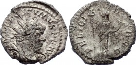 Ancient World Roman Empire Postumus AR Antonianus 260 - 269 A.D.
Antoninianus Obv: IMPCPOSTVMVSPFAVG - Radiate, draped and cuirassed bust right. Rev:...