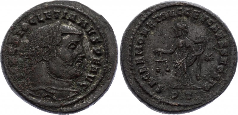 Ancient World Roman Empire Diocletian AE Follis Ticinum 284 - 305
RIC 47a. DIOC...