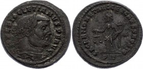 Ancient World Roman Empire Diocletian AE Follis Ticinum 284 - 305
RIC 47a. DIOCLETIAN (284-305). Follis. Ticinum. Obv: IMP C DIOCLETIANVS P F AVG. La...