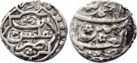 Georgia, AR Abbasi 1796 
1 abazi 1796 (AH 1211), Kingdom of Kartli-K'akheti, Irakli II