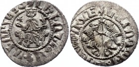 Armenia Cilician Tram 1198 - 1219 Levon I
Silver; AUNC. Nice medieval coin in high grade. Full mint luster