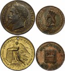 Europe Lot of 2 Rare Medals 1867 & 1992
France Paris Universal Exposition of Art and Industry 1867 (50.70g 50mm) & Batmonsotor - St. Laszlo 800th Ann...
