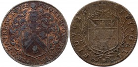 France Medal / Jeton Touraine - Gentry and Towns, François Morin, Mayor of Tours 1631
Copper 7.21g 27mm
