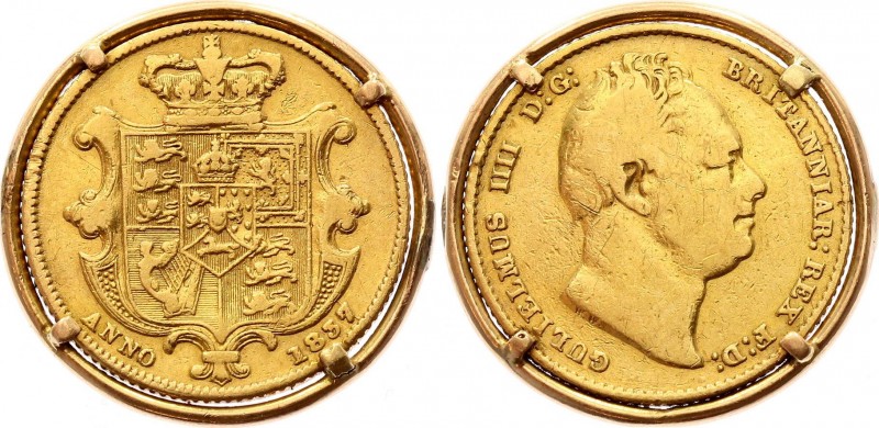 Great Britain 1 Sovereign 1837
Gold (.917) 9.09g; William IV