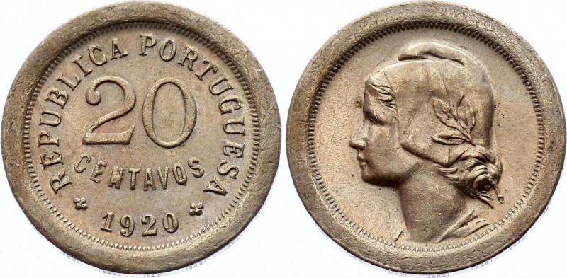 Portugal 20 Centavos 1920
KM# 571; BUNC