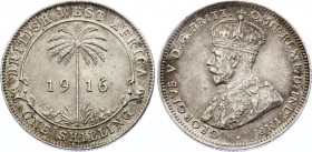 British West Africa 1 Shilling 1916 H
KM# 12; Silver; AUNC