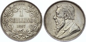 South Africa 1 Shilling 1897
KM# 5; Silver; XF+