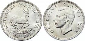 South Africa 5 Shillings 1950
KM# 40.1; Silver; UNC