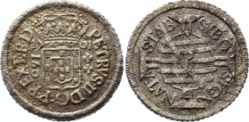Brazil 160 Reis 1701 P Rare
KM# 88.2 (Pernambuco); Silver; Pedro II