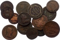 Austria Lot of 15 Coins 1760 - 1816
Various Denominations, Dates & Mints