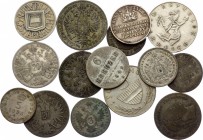 Austria Lot of 14 Coins & Coronation Token 1836 - 1961
Silver; Various Denominations & Dates