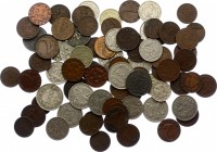 Austria Lot of 85 Coins 19-20th Century
Various Denominations, Dates & Composition
