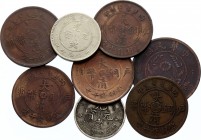 China Lot of 8 Coins
Various Provinces, Dates & Denominations
