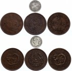 China Lot of 4 Coins
With Silver; Different Provinces, Dates & Denominations