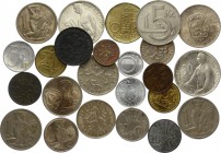 Czechoslovakia Lot of 24 Coins 1921 - 2002
With Silver; Dates & Denominations; Better Pieces Included