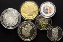 Europe Lot of 6 Medals
With Silver; Various Motives & Composition