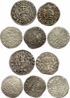 German States Lot of 5 Coins 1587 - 1615
2 Kreuzer & 1/25 Thaler 1587-1615; Almost all coins are frome different states; Silver