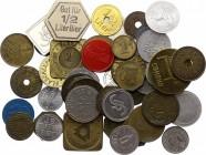 Germany Lot of 49 Various Tokens
Beer, Coca-Cola, Coffee & Other Tokens
