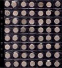 Germany - Empire Lot of 161 Coins 5 Pfennig 1874 - 1915 Different Mintmarks!
All Coins are with Different Dates & Mintmarks!