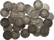 Germany - Empire Lot of 33 Coins 1/2 Mark 1905 - 1916
Silver; Different Dates & Mintmarks