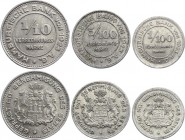 Germany - Weimar Republic Hamburg Lot of 3 Notgelds / Verrechnungs Mark 1923
1/10 1/100 5/100 Verrechnungs Mark 1923