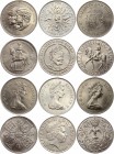 Great Britain Lot of 6 Crowns
Different Motives with Queen Elizabeth II or dedicated to royal family. UNC.