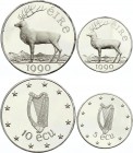 Ireland 5 & 10 Ecu 1990
X# 1, 2. EEC Council meeting in Dublin. Mintage 20000. Silver, Proof.