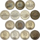 Isle of Man Lot of 7 Coins 1 Crown 1988
1 Crown 1988; 200th Anniversary of Steam Navigation