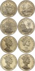 Isle of Man Lot of 4 Coins 1 Crown 1989
1 Crown 1989; Proof & Prooflike; 200th Anniversary of Mutiny on the Bounty