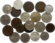 Italy Lot of Coins of XIX-XX Centuries
21 pcs total, VF-XF mostly.