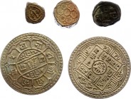 Nepal Interesting Lot of Coins
5 rare coins. Silver, copper. Better conditions.