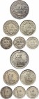 Switzerland Lot of 6 Coins 1900 - 1964
1/2 1 2 Francs 1900 - 1964; Silver