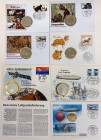 World Lot of 7 First Day Covers
Lot Contains Coins & Medals in Various Metals and Porcelain