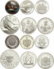 World Lot of Modern Proof Silver Coins
6 pieces total. Not common. Ships & Sports.