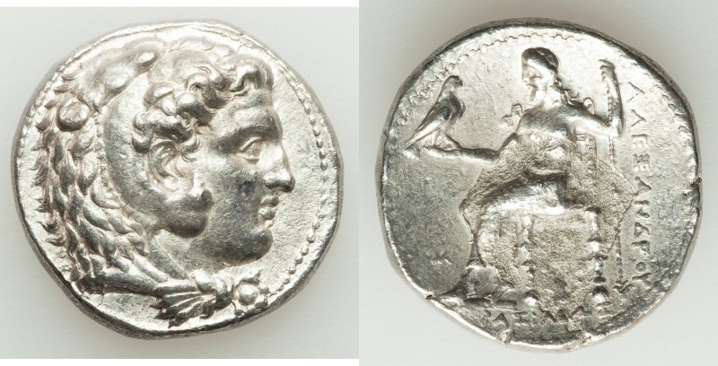 MACEDONIAN KINGDOM. Alexander III the Great (336-323 BC). AR tetradrachm (26mm, ...