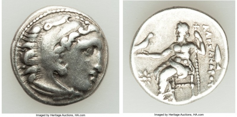 MACEDONIAN KINGDOM. Alexander III the Great (336-323 BC). AR drachm (17mm, 3.99 ...
