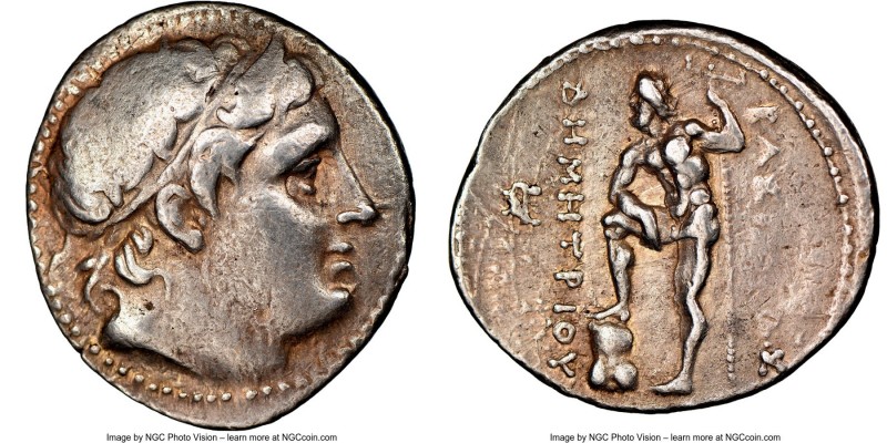 MACEDONIAN KINGDOM. Demetrius I Poliorcetes (306-283 BC). AR tetradrachm (30mm, ...