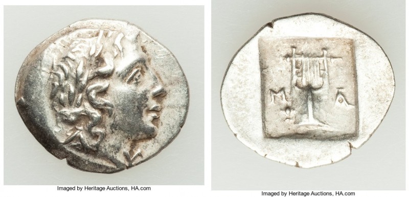 LYCIAN LEAGUE. Masicytes. Ca. 48-20 BC. AR hemidrachm (16mm, 1.98 gm, 11h). Choi...
