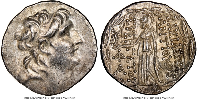 SELEUCID KINGDOM. Antiochus VII Euergetes (Sidetes) (138-129 BC). AR tetradrachm...