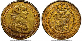 Charles III gold 2 Escudos 1783 NR-JJ XF45 NGC, Nuevo Reino mint, KM49.1.

HID09801242017

© 2020 Heritage Auctions | All Rights Reserved