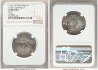 Edward VI (1547-1553) 6 Pence ND (1551-1553) XF Details (Bent) NGC, Tower mint, S-2562. 3.02gm. 

HID09801242017

© 2020 Heritage Auctions | All R...